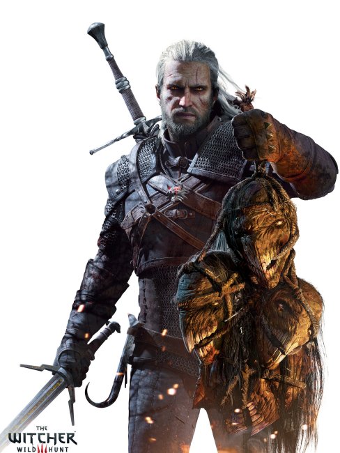 Geralt（The protagonist of The Witcher series of novels and games）_Baiduwiki