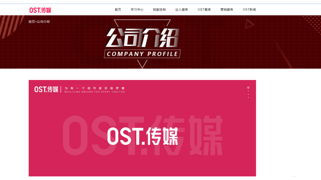 OST Media（A short video live streaming service platform for influencers ...