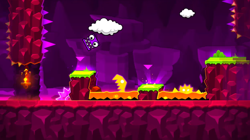 Geometry Dash（Videojuego de plataformas de desplazamiento lateral ...