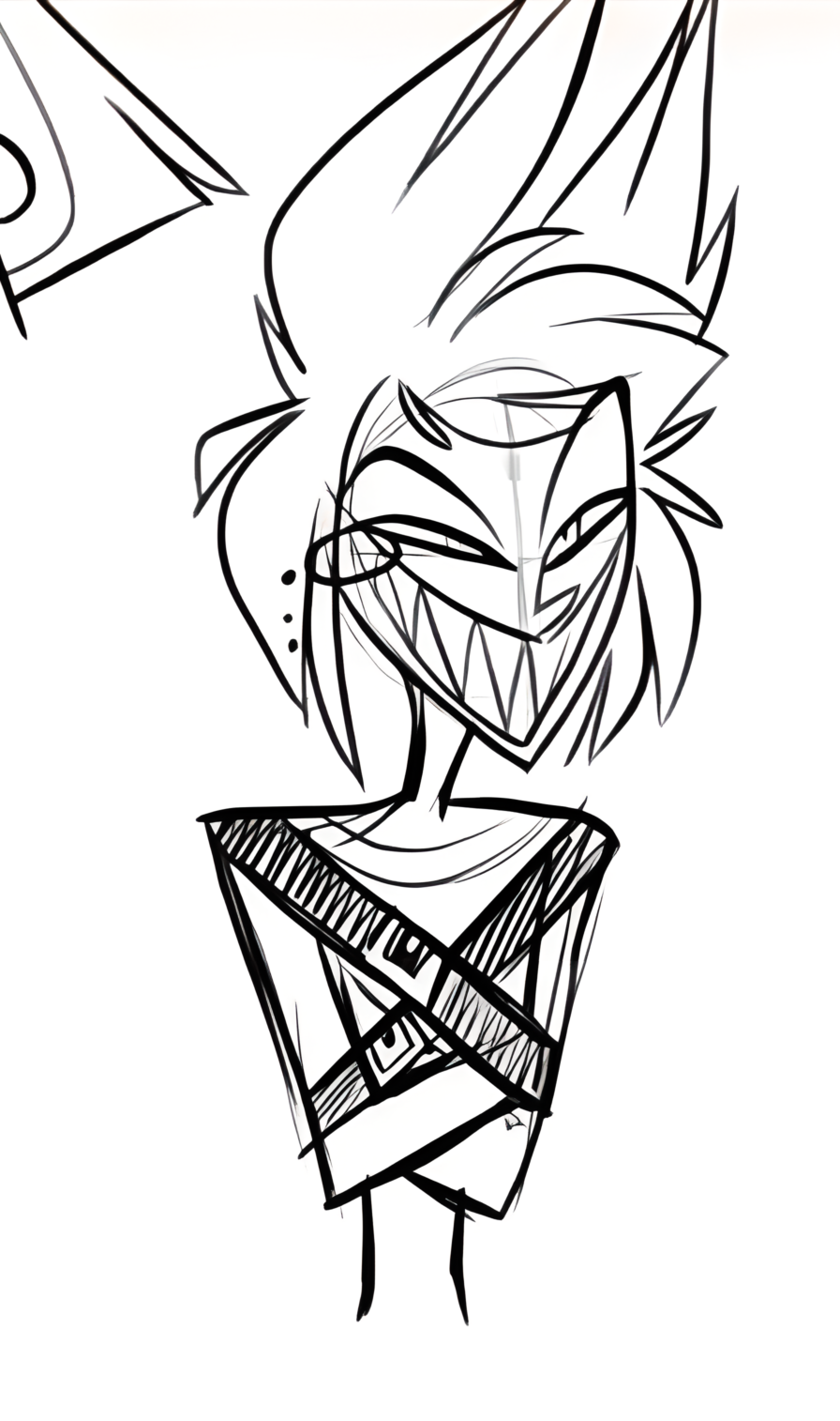 Alastor（A character in the American animated series *Hazbin Hotel ...