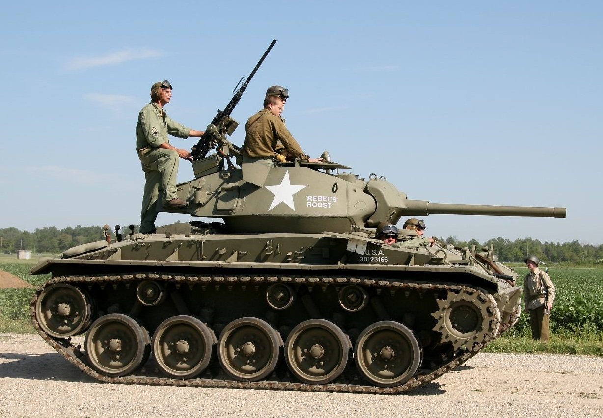 M24 チャフィー軽戦車_百度百科