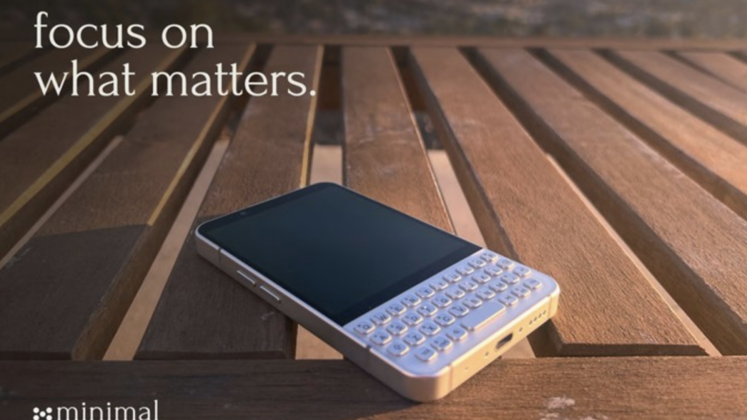 Minimal Phone 2（Minimalが開発・販売する物理QWERTYキーボード搭載の