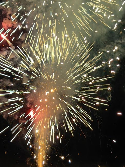 Cold fireworks_Baiduwiki