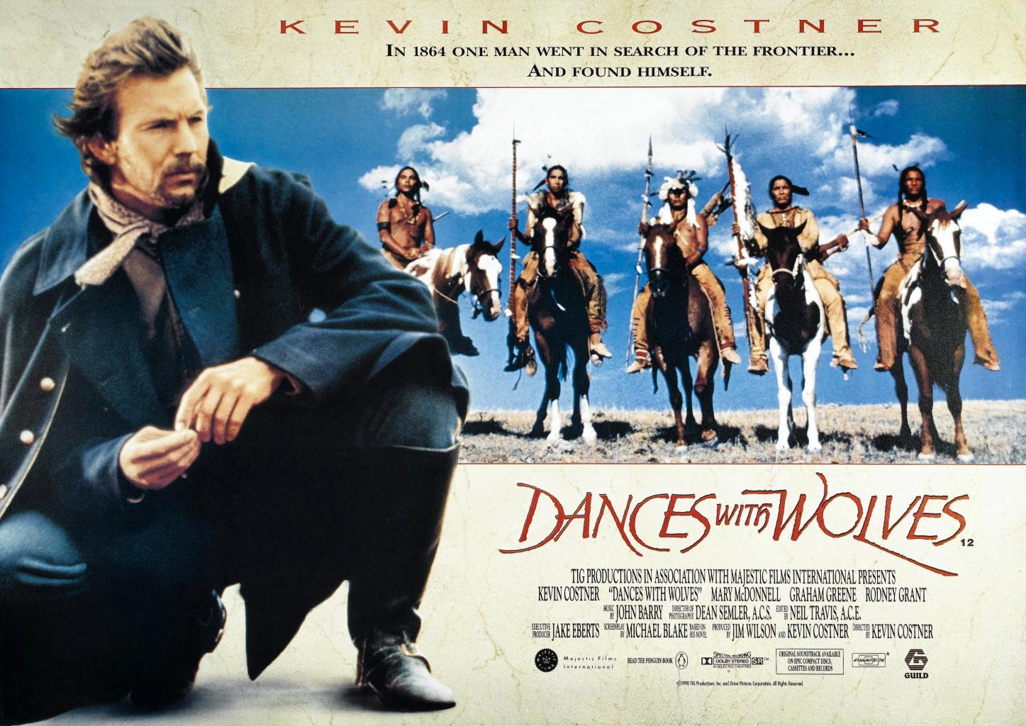 Dances with Wolves（1990年のアメリカの西部劇映画で、ケビン