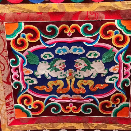 チベットのタンカ（ラサ堆繍タンカ）_百度百科