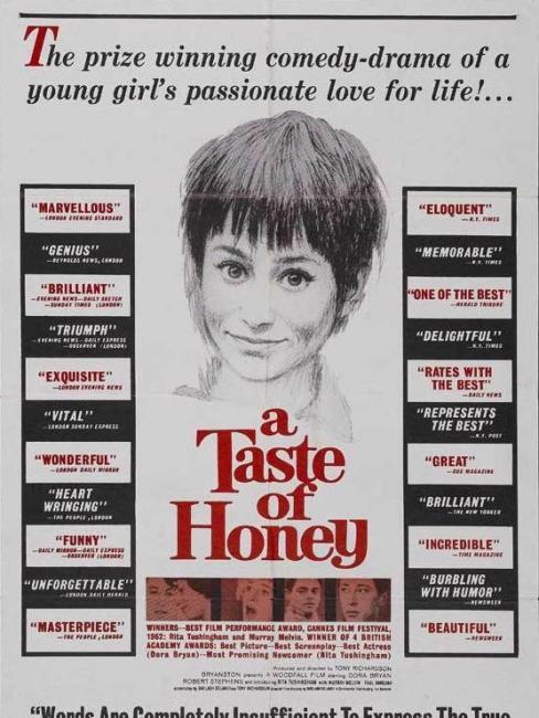 DVD　蜜の味　トニー・リチャードソン監督　シーラ・ディラニー脚本 蜂蜜の味（1961年のイギリスの映画で、監督はトニー・リチャードソンで