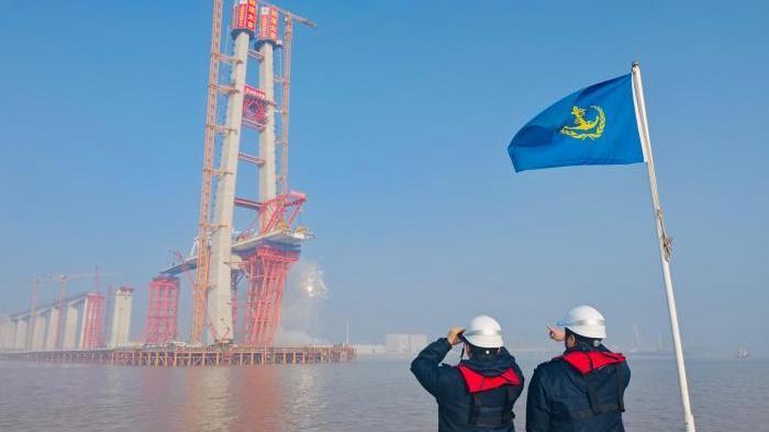 North Channel Bridge of Hangzhou Bay Cross-Sea Railway Bridge_Baiduwiki