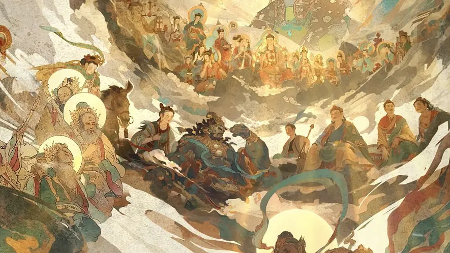 Slay The Gods（A web animation work produced by Shenman Culture in 2024 ...