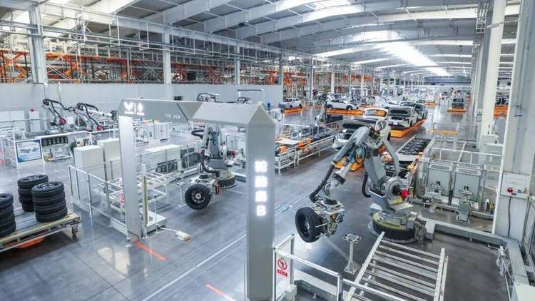 Final Assembly Workshop of SAIC-GM-Wuling Intelligent Island ...
