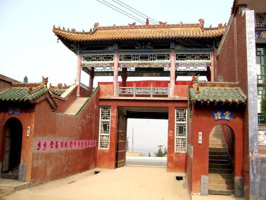 LvXianMiao（A temple located in Hejin City, Yuncheng City, Shanxi ...