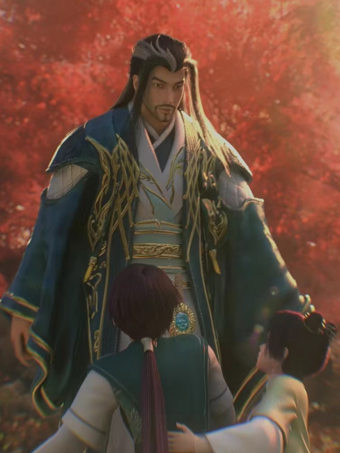 Luo Xiao（A character in the anime *Hundred Refinements to Godhood ...