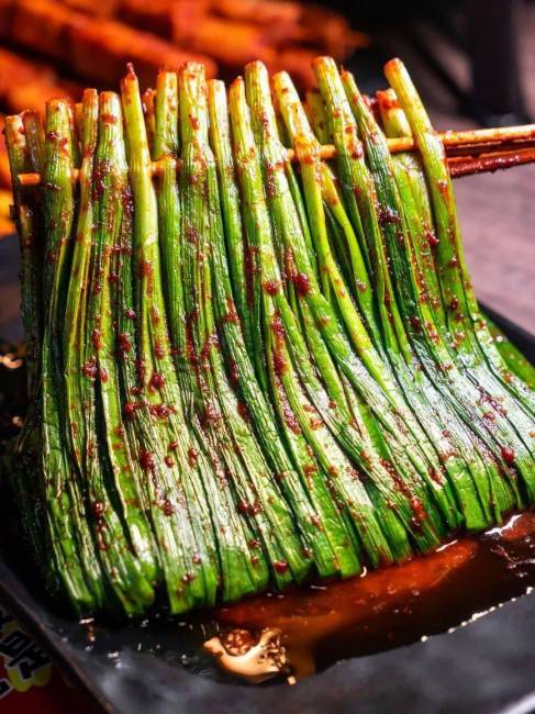 Grilled Chinese Chives_Baiduwiki