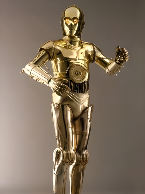 C-3PO（a protocol droid in the Star Wars series of video games）_Baiduwiki