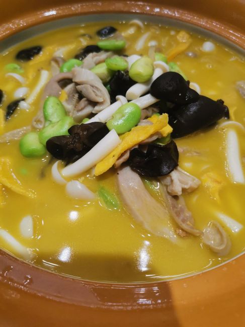 Braised Three Delicacies（A famous dish from Shaanxi traditional ...