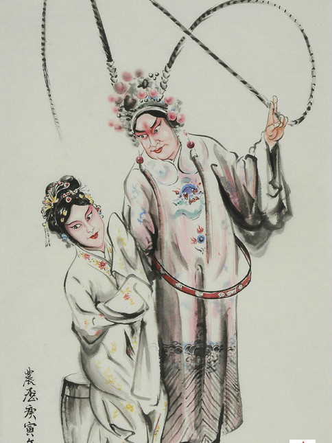 Beijing Opera（One of China's Four Great National Treasures, it is an ...