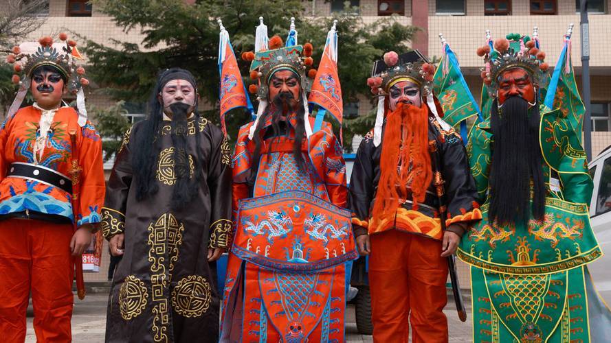 Shehuo Performance at Xizhai Village, Weilin Town, Dali County_Baiduwiki