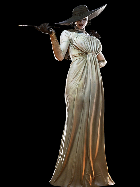 knee length dresses for ladies Lady Dimitresku Cosplay Costume main image 1