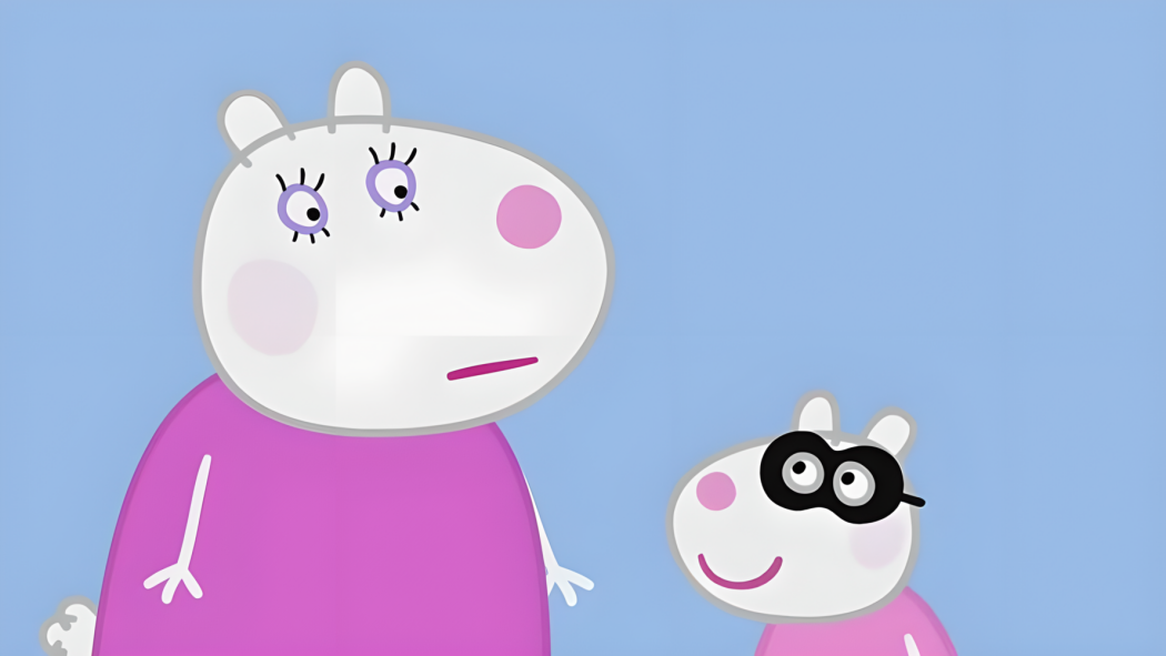 Suzy Sheep（A character in the animated series Peppa Pig.）_Baiduwiki