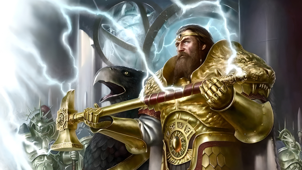 Sigmar（a character in the Warhammer game）_Baiduwiki