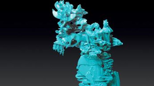 石彫刻（緑松石彫刻）_百度百科