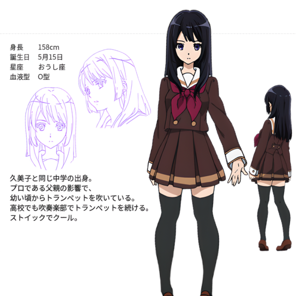 響け!ユーフォニアム 御朱印帳 高坂麗奈 【公式通販】