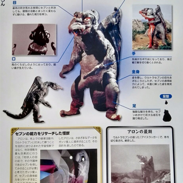 フィギュア アロン ウルトラセブン 画像 アロン 日本の特撮テレビ