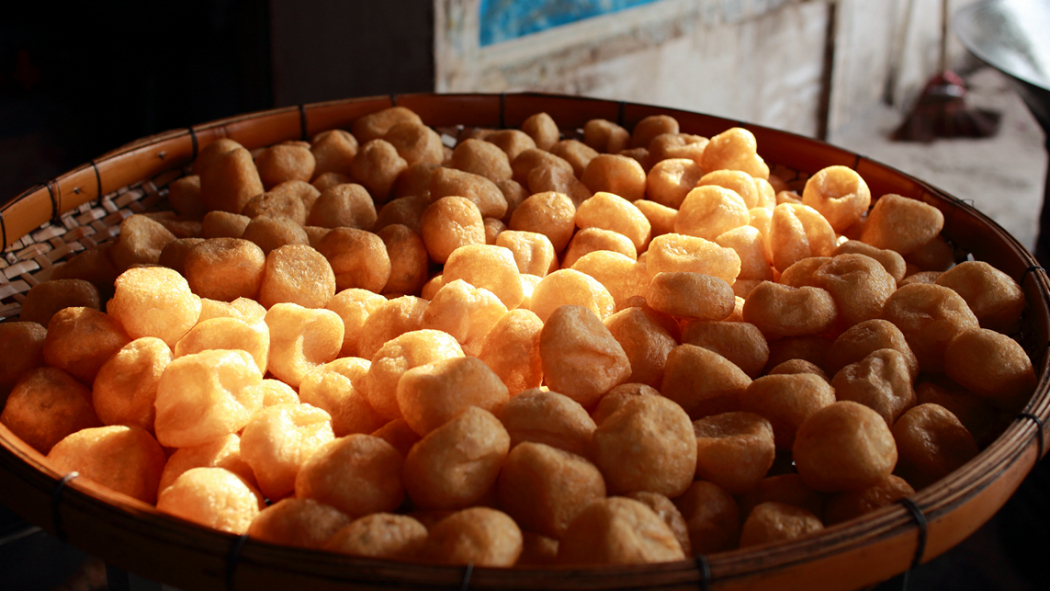 Luoding Wrinkled Gauze Fish Tofu Making Craftsmanship_Baiduwiki