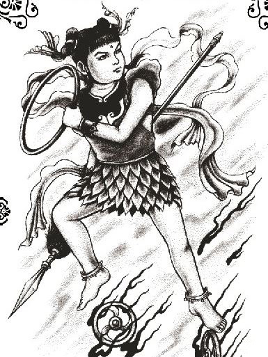 Nezha（A figure in ancient Chinese mythology and legend）_Baiduwiki