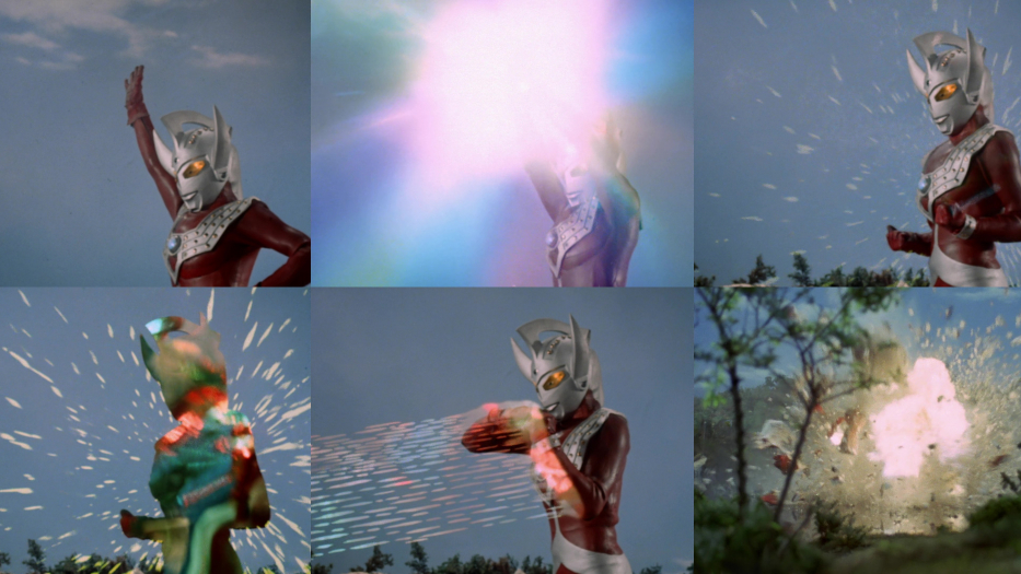 Strium Beam（One of Ultraman Taro's finishing moves.）_Baiduwiki