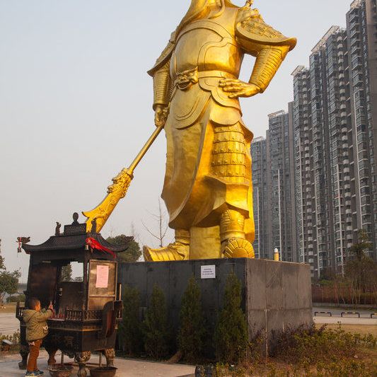 關公武将像 高約48cm 71XWMw4V2uL._AC_UF894,