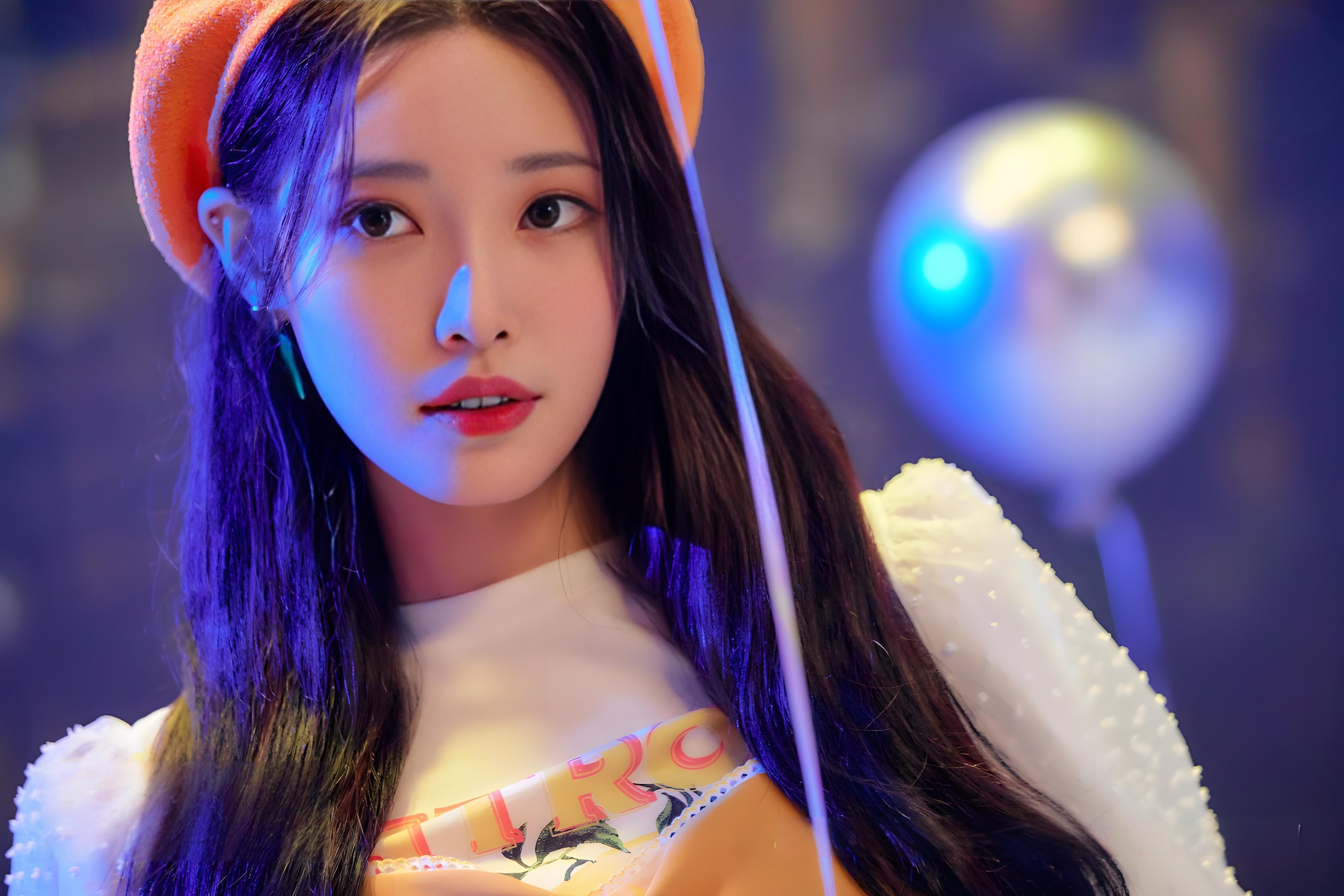 billlie ハラム サノク Kim Haram（A South Korean pop singer and a member of the South
