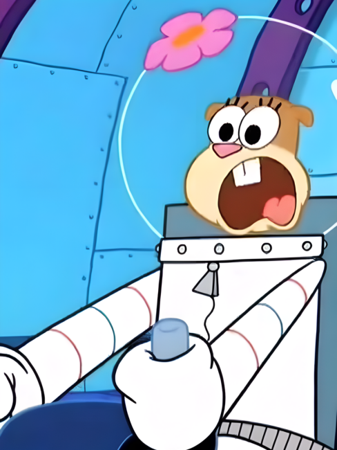 Sandy Cheeks（A character in the animated series *SpongeBob SquarePants ...