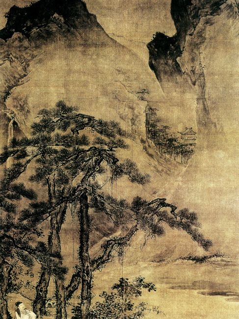 山水人物図_百度百科