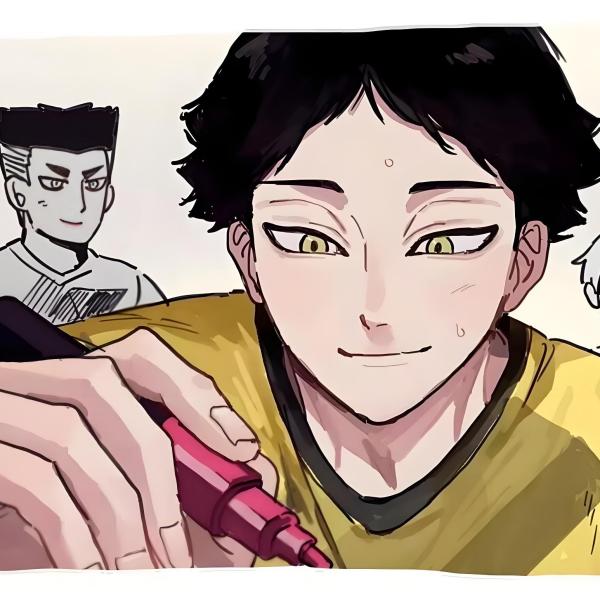 Rintaro Suna（A character in the Japanese manga series *Haikyuu