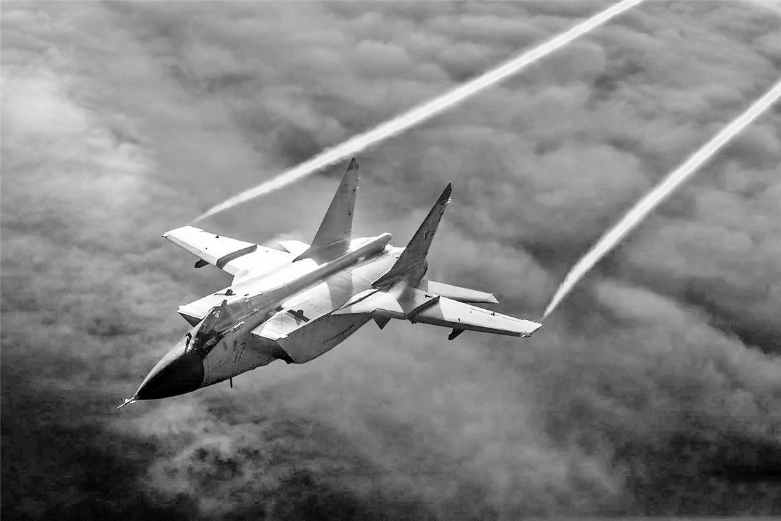 MiG-31（A tandem two-seat, all-weather interceptor aircraft of the ...