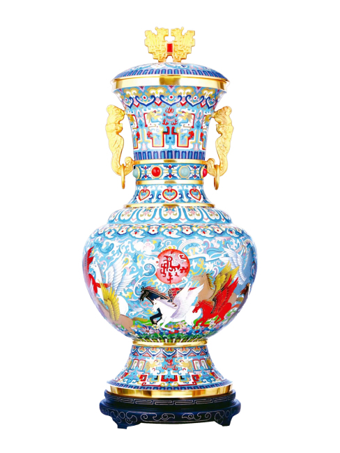七宝焼き（中国の特別な金属工芸品カテゴリーの一つ、国家級無形文化