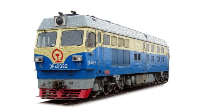 China Railways DF4C type diesel locomotive_Baiduwiki