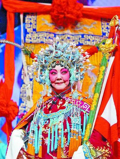 Huarui Yang（Chinese Yu Opera actress and council member of the Henan ...