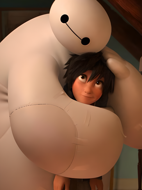 Baymax（a robot in the film Big Hero 6）_Baiduwiki