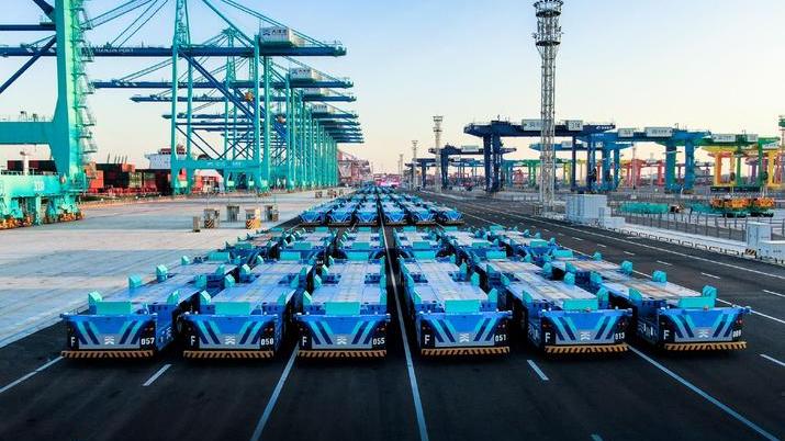 Tianjin Port Fully IoT-Based Container Terminal_Baiduwiki