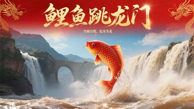鯉の滝登り（中国語の成語）_百度百科