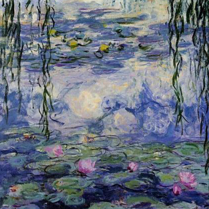 Le Bassin Aux Nympheas（クロード・モネが描いた油絵）_百度百科