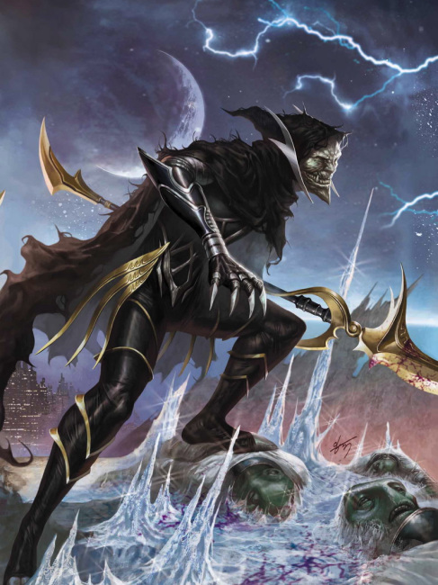 Corvus Glaive（Supervillano de Marvel Comics, una editorial de