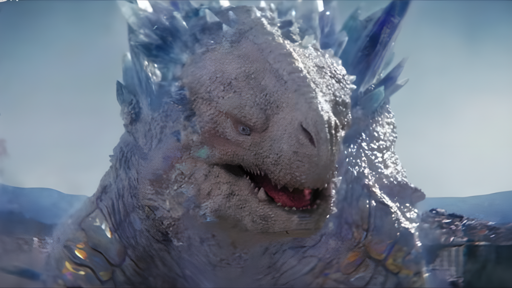 Shimo（A female Primeval Titan that appears in the film Godzilla x Kong ...