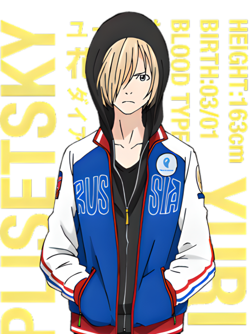 Yuri Plisetsky（A character in the Japanese anime YURI!!! on ICE.）_Baiduwiki