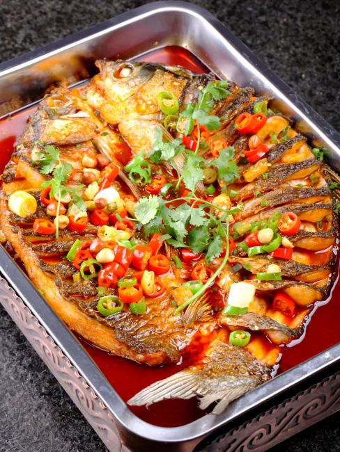 Roasted Sea Fish_Baiduwiki