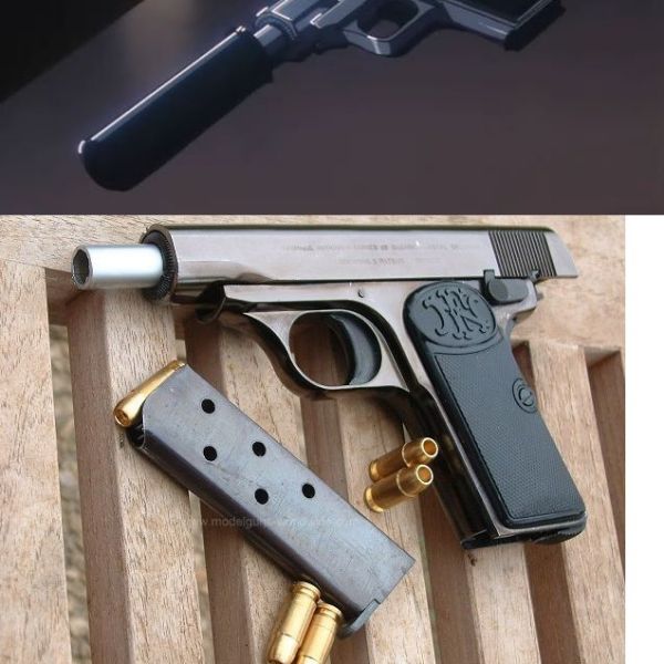 ブローニング M1910 拳銃_百度百科