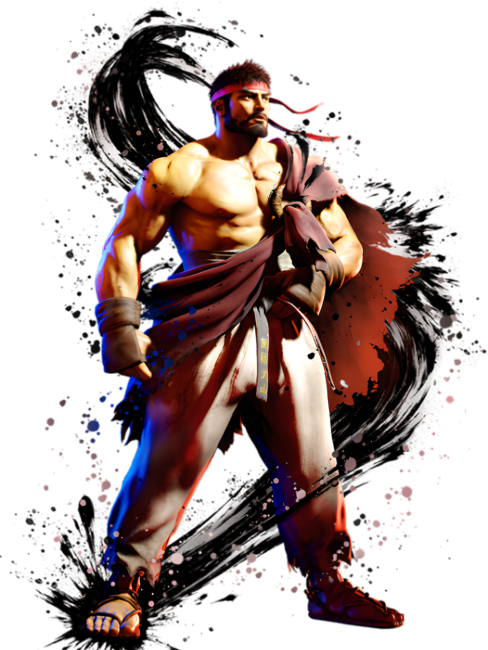 Ryu（Main protagonist of the Japanese fighting game series Street ...