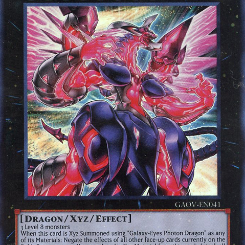 yugioh card neo galaxy eyes photon dragon Galaxy-Eyes - BLC1-EN070 - Common then this card gains 500 ATK for each one Neo Galaxy-Eyes Photon Dragon Photon