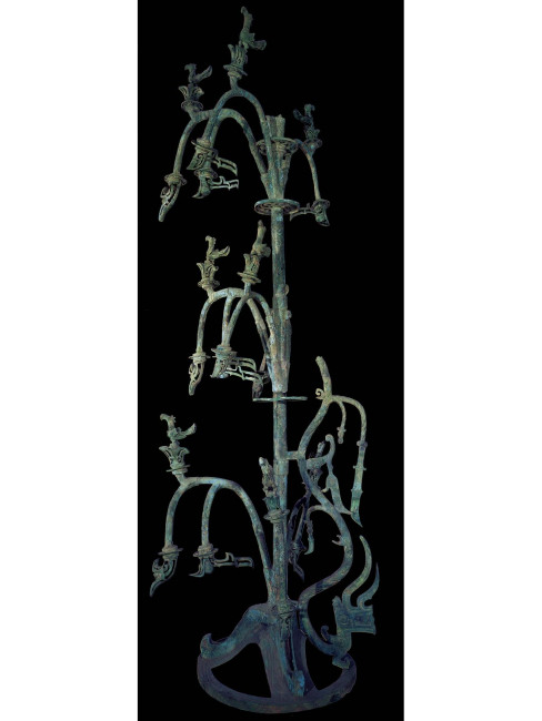 Shang Dynasty Bronze Sacred Tree_Baiduwiki
